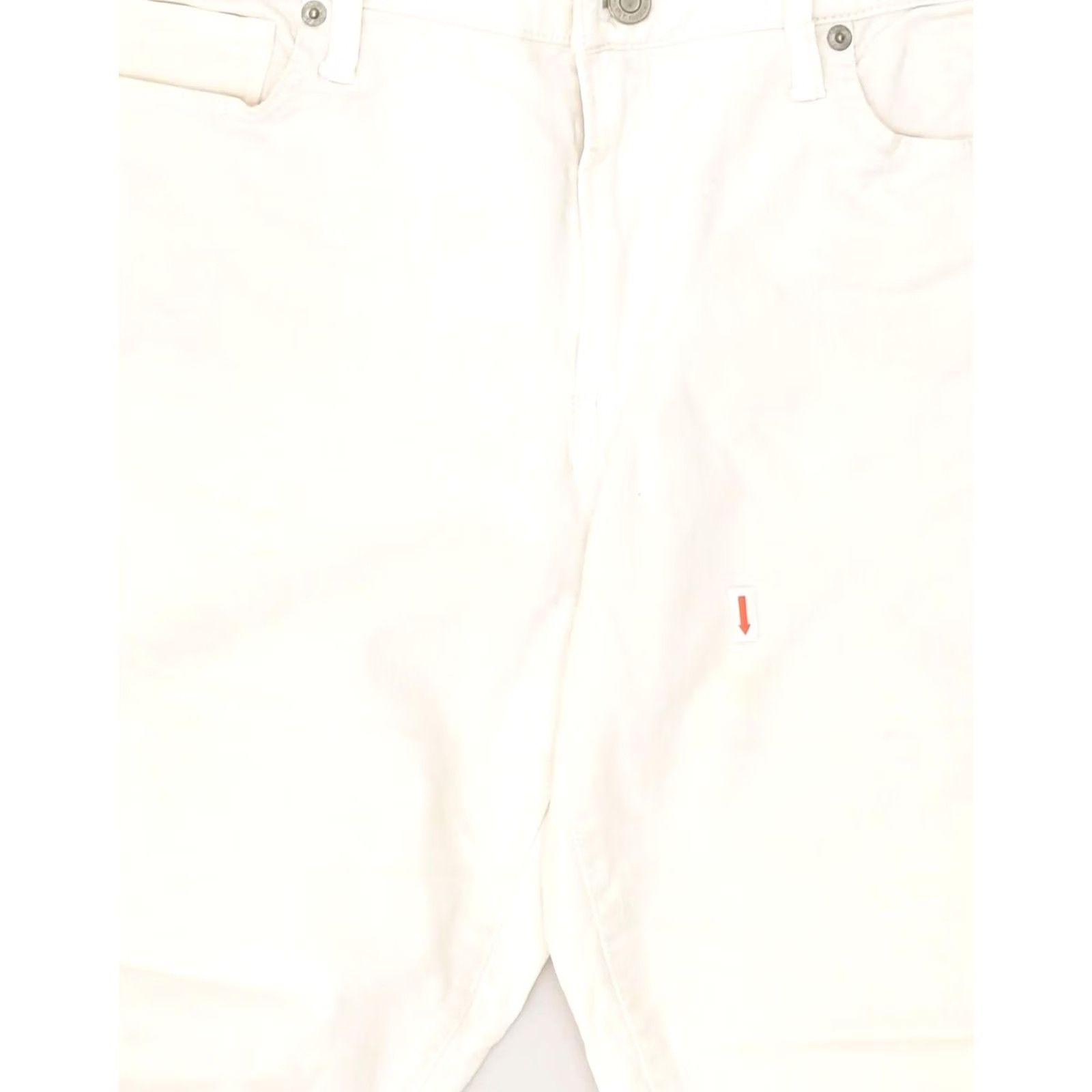 Gap GAP Womens Bootcut Jeans US 14 Large W34 L25 White Cotton WB06 Size 36" / US 14 / IT 50 - 3 Thumbnail