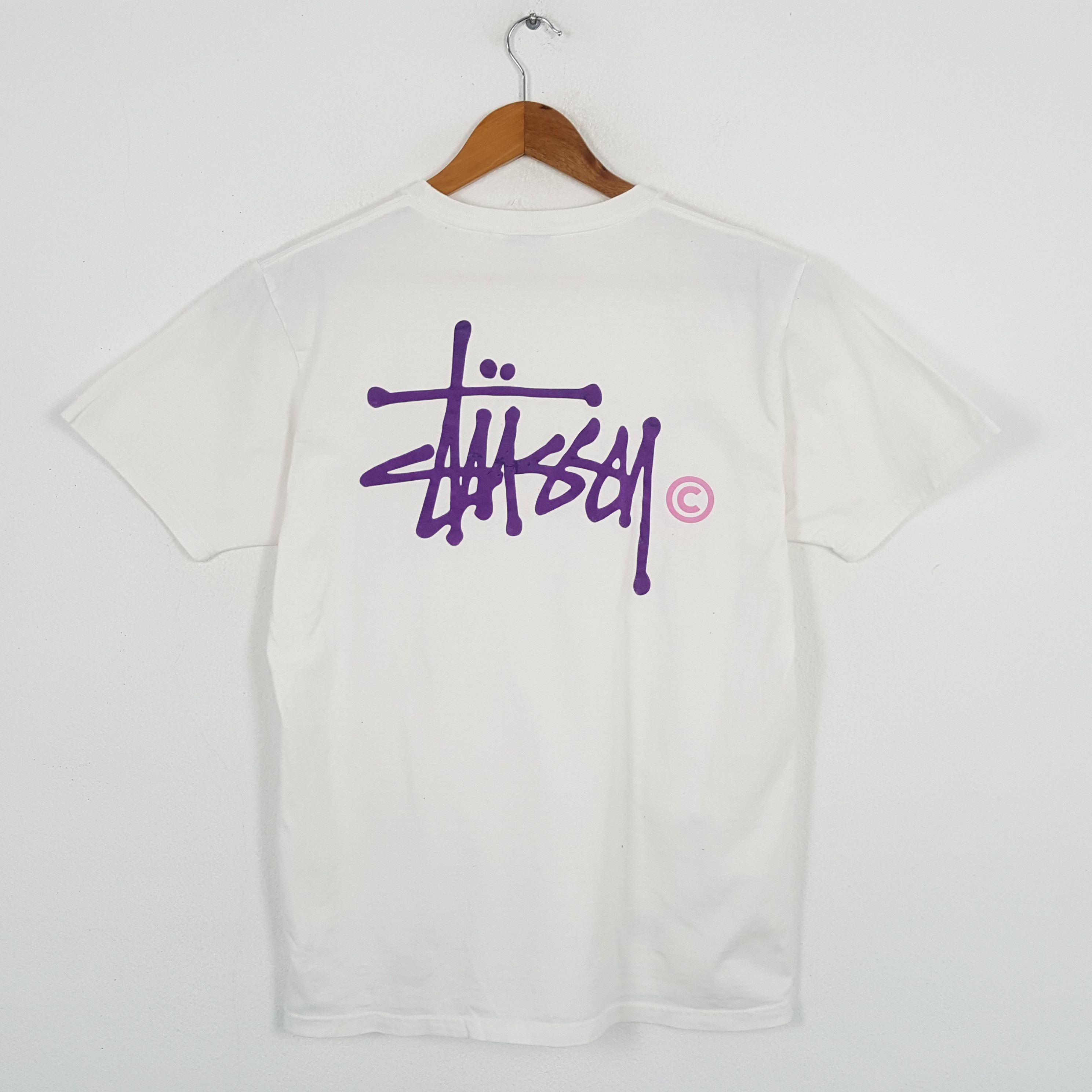 Stussy × Vintage Vintage STUSSY American Streetwear Skateboard Style T-Shirts Size US L / EU 52-54 / 3 - 1 Thumbnail