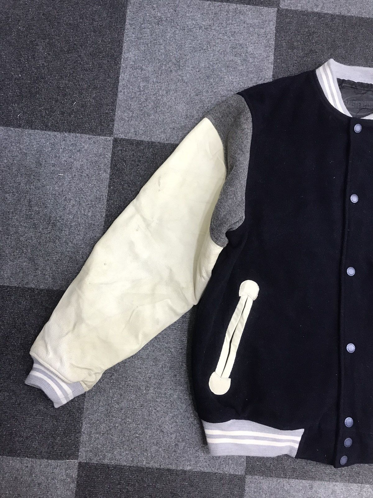 Japanese Brand MASTERPIECE Mad Hectic Oversize Varsity Jaclet Size US L / EU 52-54 / 3 - 3 Thumbnail