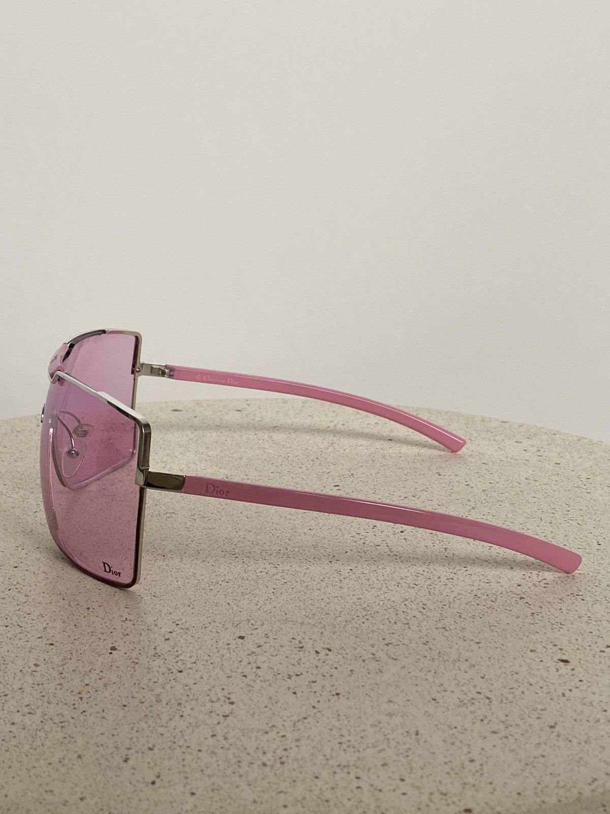 Dior Dior John Galliano Viktim 1 Pink Shield Mask Sunglasses Size ONE SIZE - 6 Thumbnail