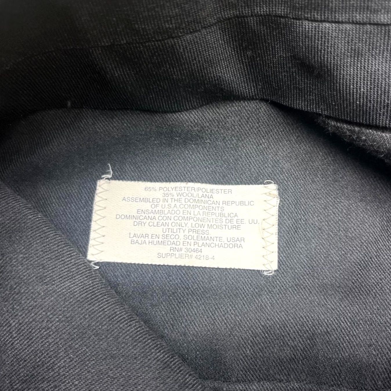 Vintage VINTAGE 80s Trousers Mens 32x29 Wool Blend Pleated Talon Zip Size US 32 / EU 48 - 3 Thumbnail