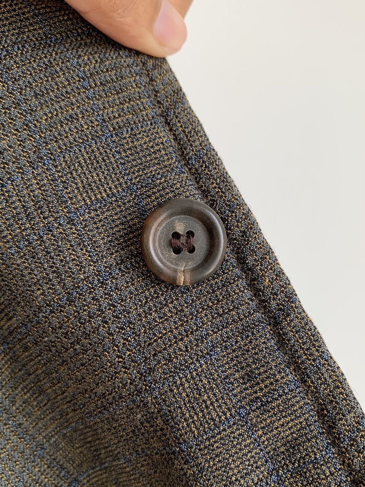 Dries Van Noten Dries Van Noten Plaid Wool Jacket Size US L / EU 52-54 / 3 - 12 Thumbnail