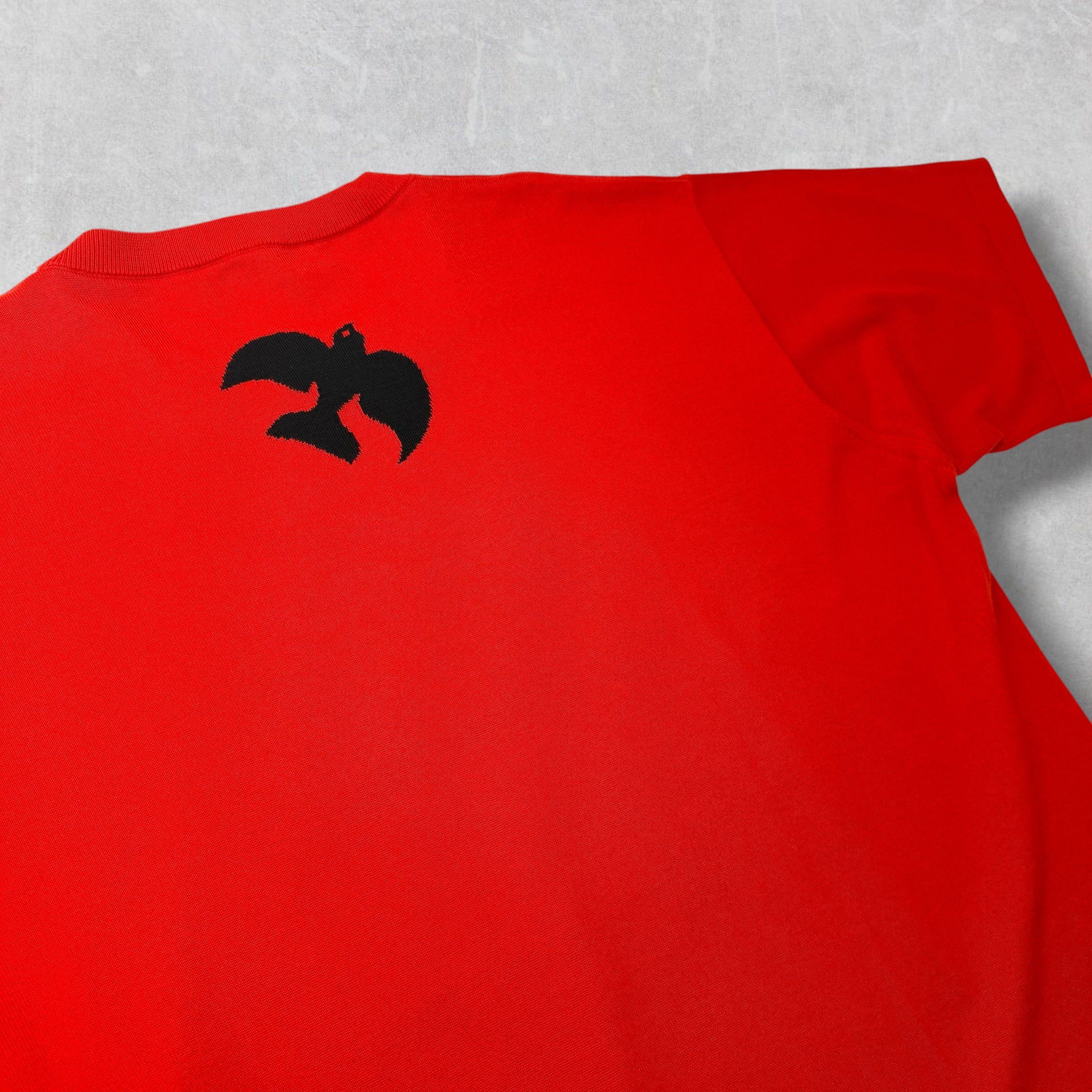 Louis Vuitton Louis Vuitton Intarsia Graphic Tee Red XXL Size US XXL / EU 58 / 5 - 4 Thumbnail