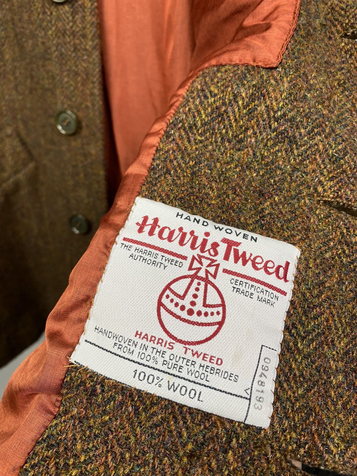Harris Tweed × Japanese Brand Harris Tweed Men Classic Wool Coats Blazer Jacket Size US M / EU 48-50 / 2 - 10 Thumbnail