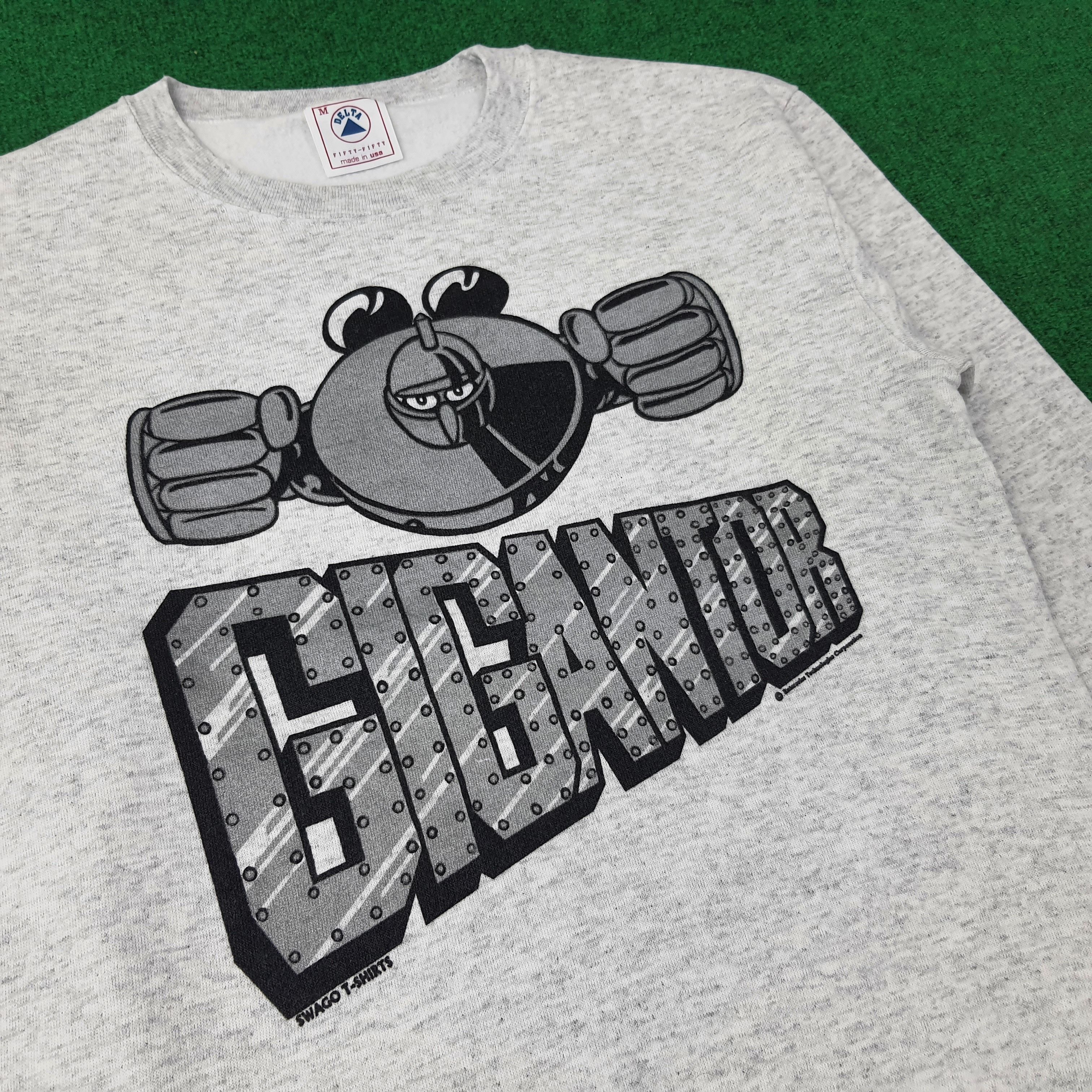 Japanese Brand Vintage Delta Gigantor Japan 90s Anime Sweatshirt C247N19 Size US S / EU 44-46 / 1 - 2 Thumbnail