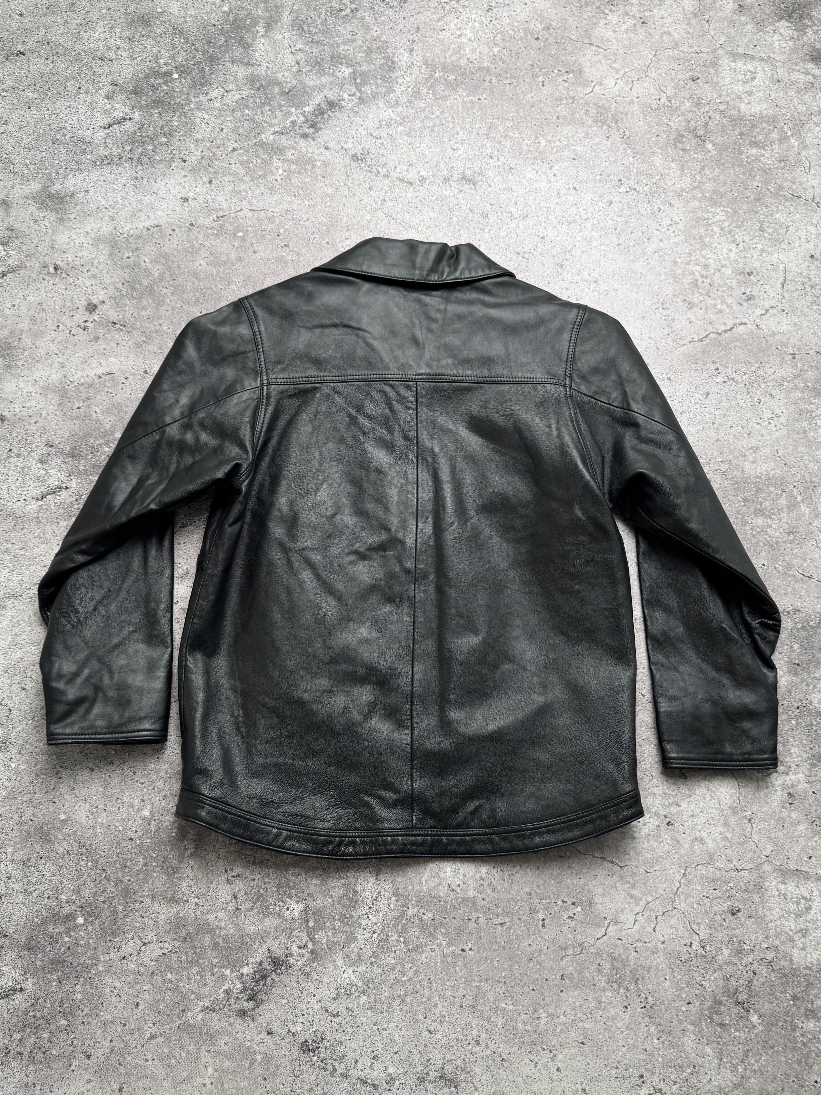 Vintage Vintage Leather Jacket C2(V481) Size XXS / US 00 / IT 34 - 9 Thumbnail