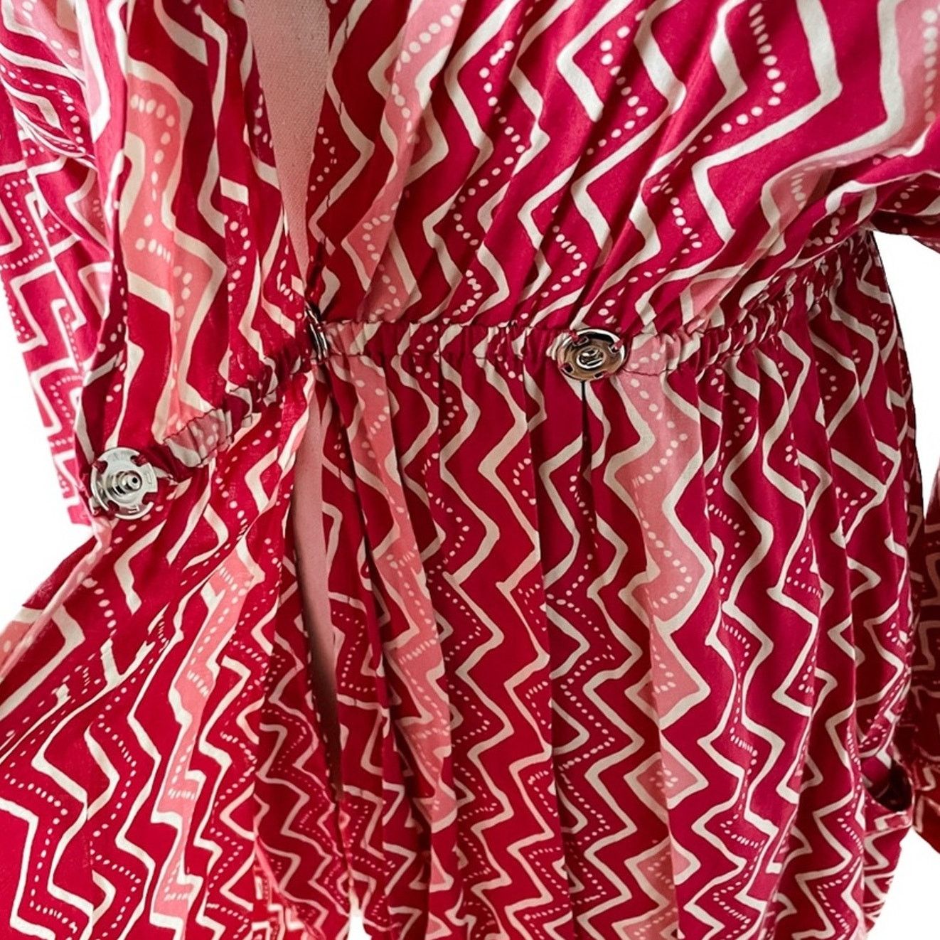 Natalie Martin Natalie Martin Nico L/S Mini batik long sleeve wrap dress M Size M / US 6-8 / IT 42-44 - 10 Thumbnail