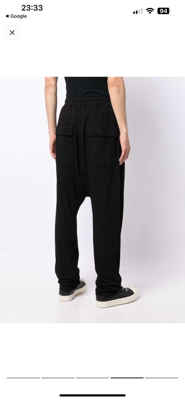 Rick Owens Rick Owens DRKSHDW Toothface track pants Size US 30 / EU 46 - 4 Thumbnail