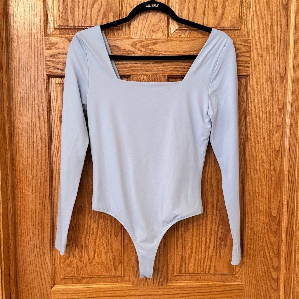 Other mi ami by Francescia's Bodysuit Womens Size M Light Blue Sq Size M / US 6-8 / IT 42-44 - 1 Thumbnail
