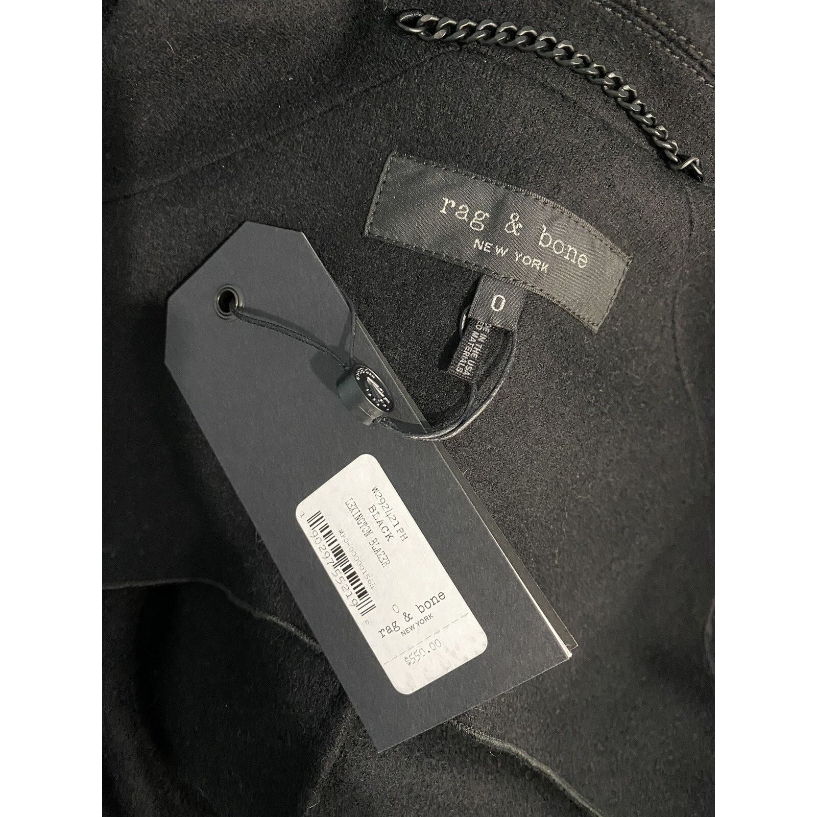 Rag & Bone rag & bone Lexington Wool Blazer size 0 Made In USA A003012 Size XS / US 0-2 / IT 36-38 - 9 Thumbnail