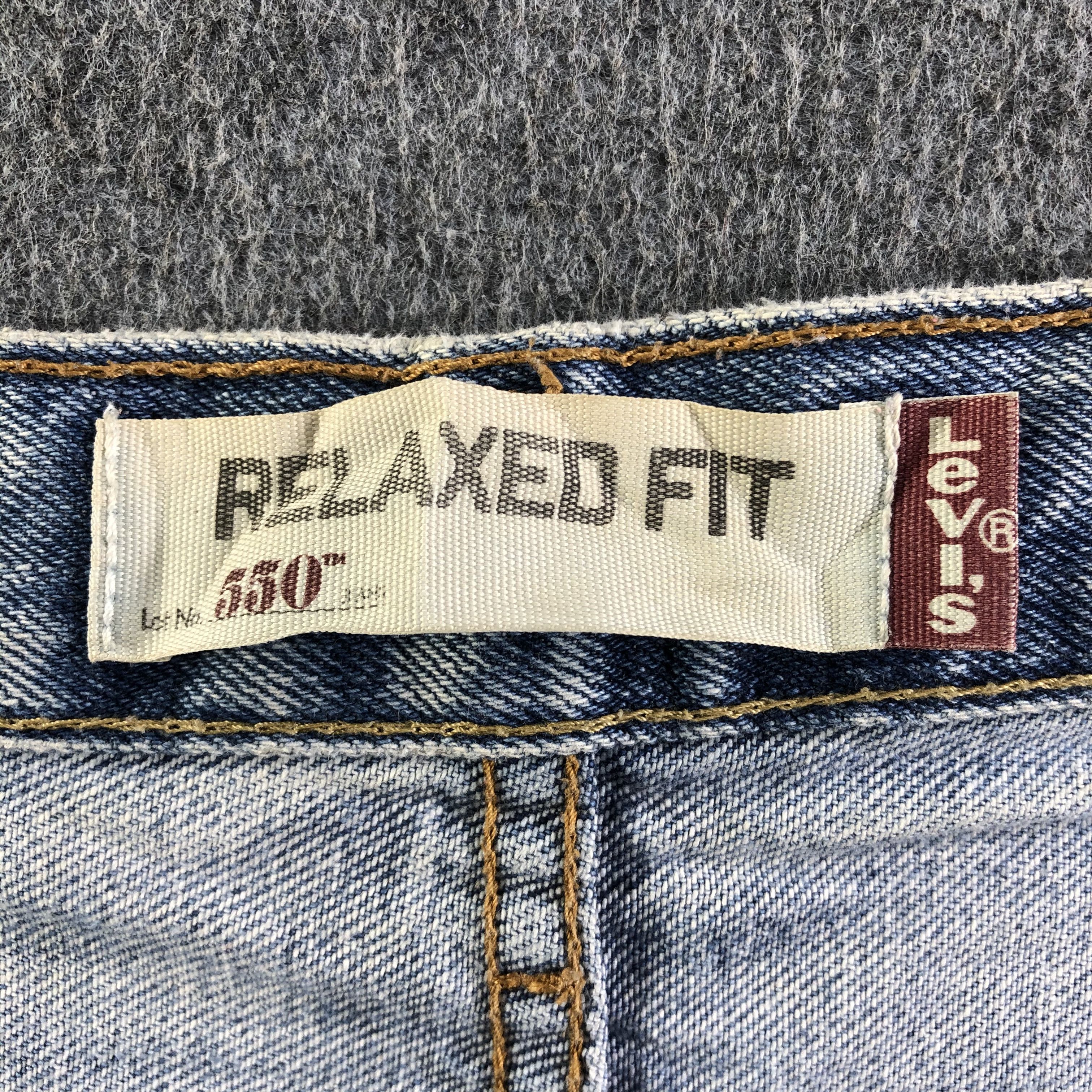 Levi's Vintage Blue Wash Levis 550 Jeans-J4417 Size US 38 / EU 54 - 10 Thumbnail