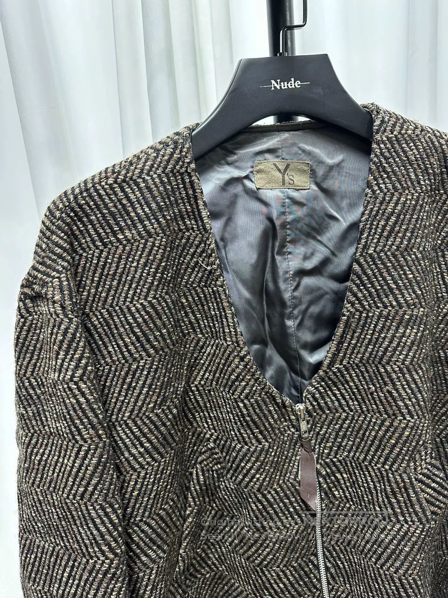 Y's Yohji Yamamoto 80s Twill Jacket. Size US L / EU 52-54 / 3 - 4 Thumbnail
