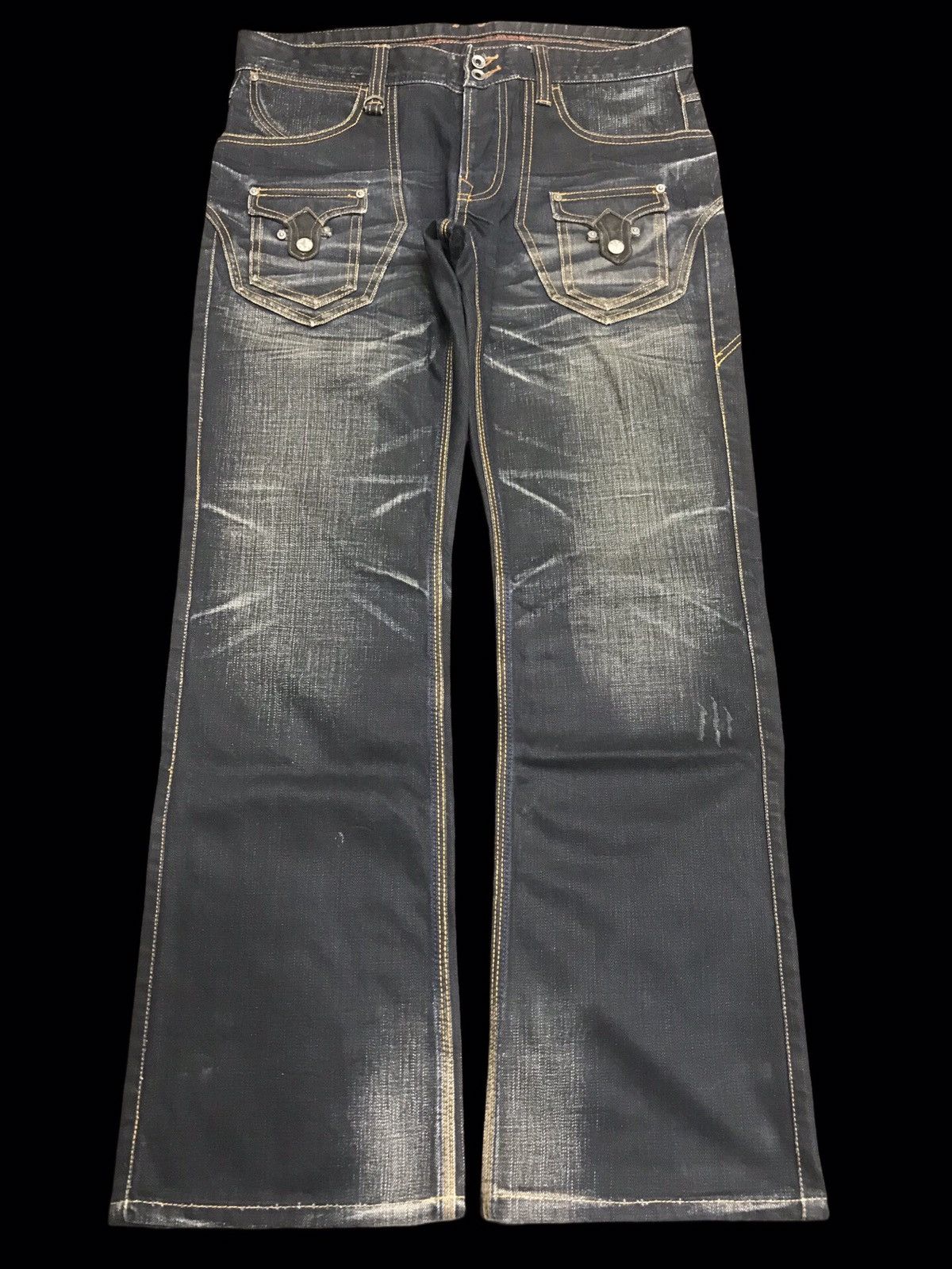 💥FLARE💥NCFM Stylish Fades Flare Bush Denim F115