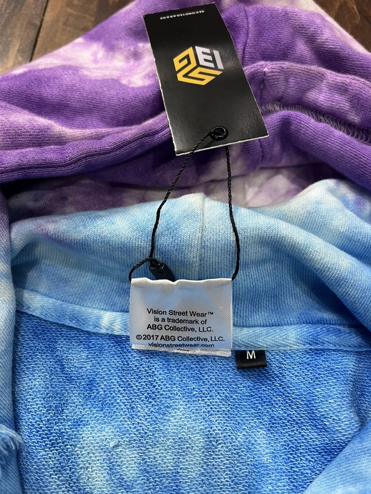 Vintage × Vision Streetwear Tie Dye Vision Streetwear Hoodie Size US M / EU 48-50 / 2 - 8 Thumbnail
