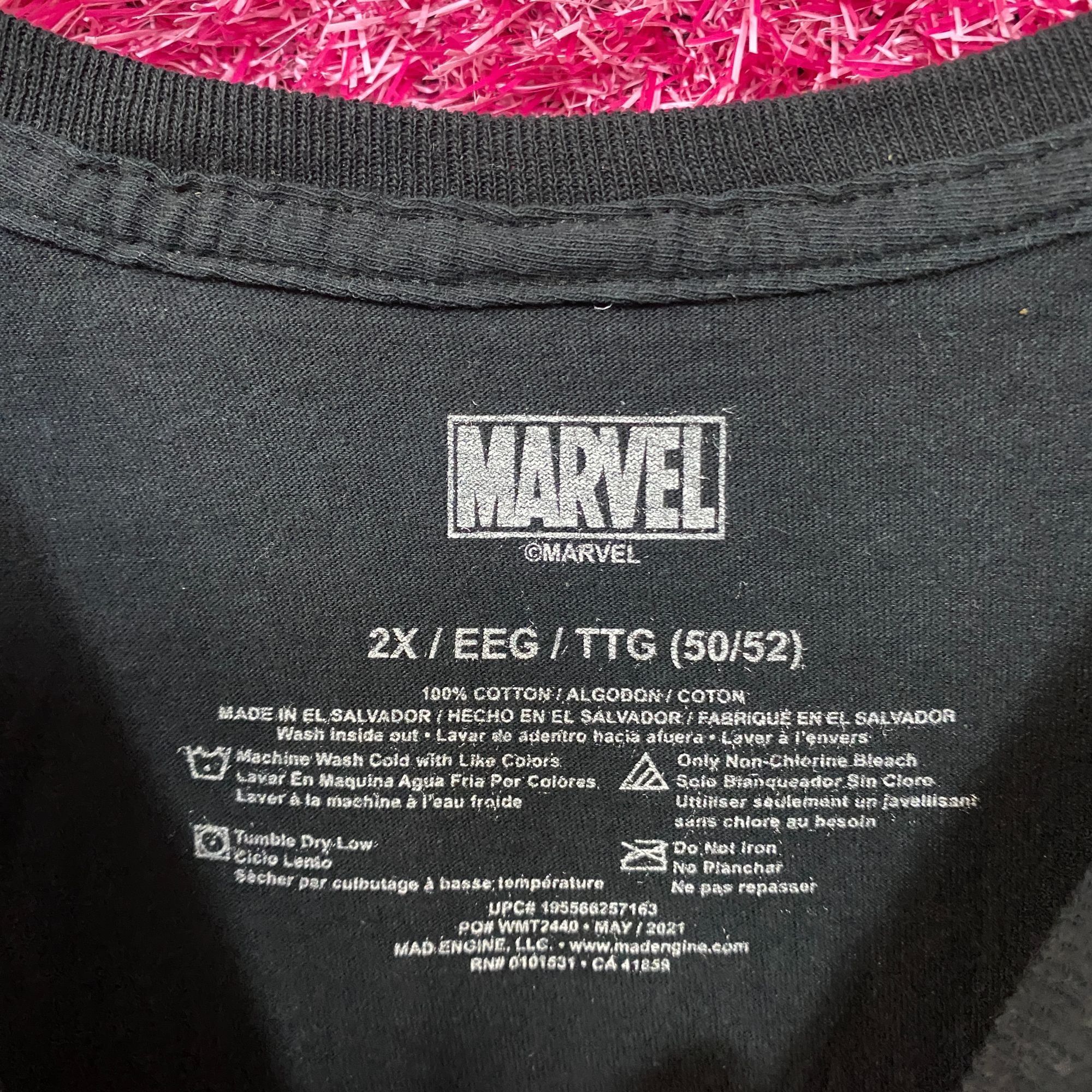 Marvel Comics Marvel Venom Spider-Man Villain Purple Haze T-Shirt 2XL Size US XXL / EU 58 / 5 - 4 Thumbnail
