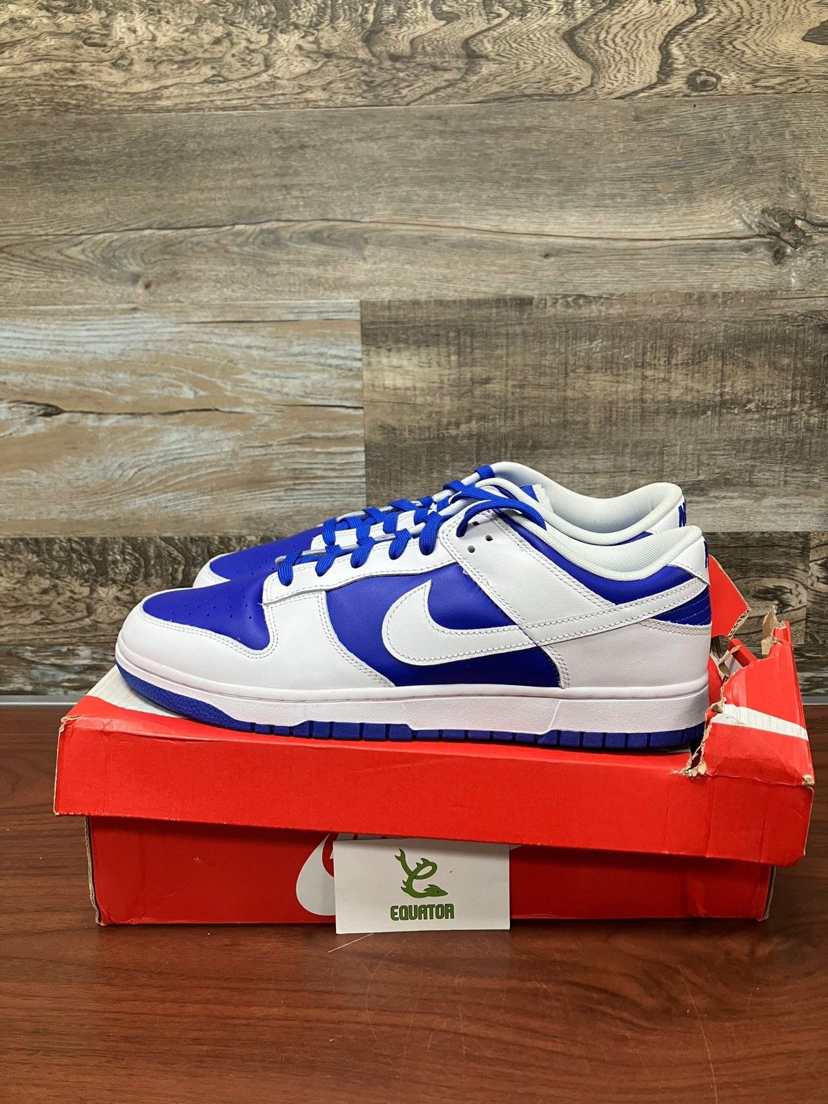 Nike 13-Nike Dunk Racer Blue Size US 13 / EU 46 - 5 Thumbnail