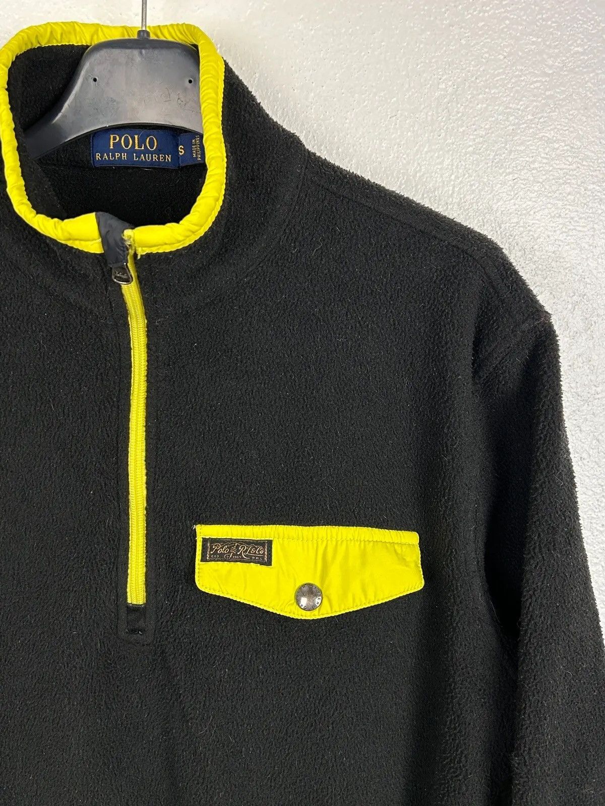 Polo Ralph Lauren Polo By Ralph Lauren Half Zip Fleece Pullover Jacket Size US S / EU 44-46 / 1 - 2 Thumbnail