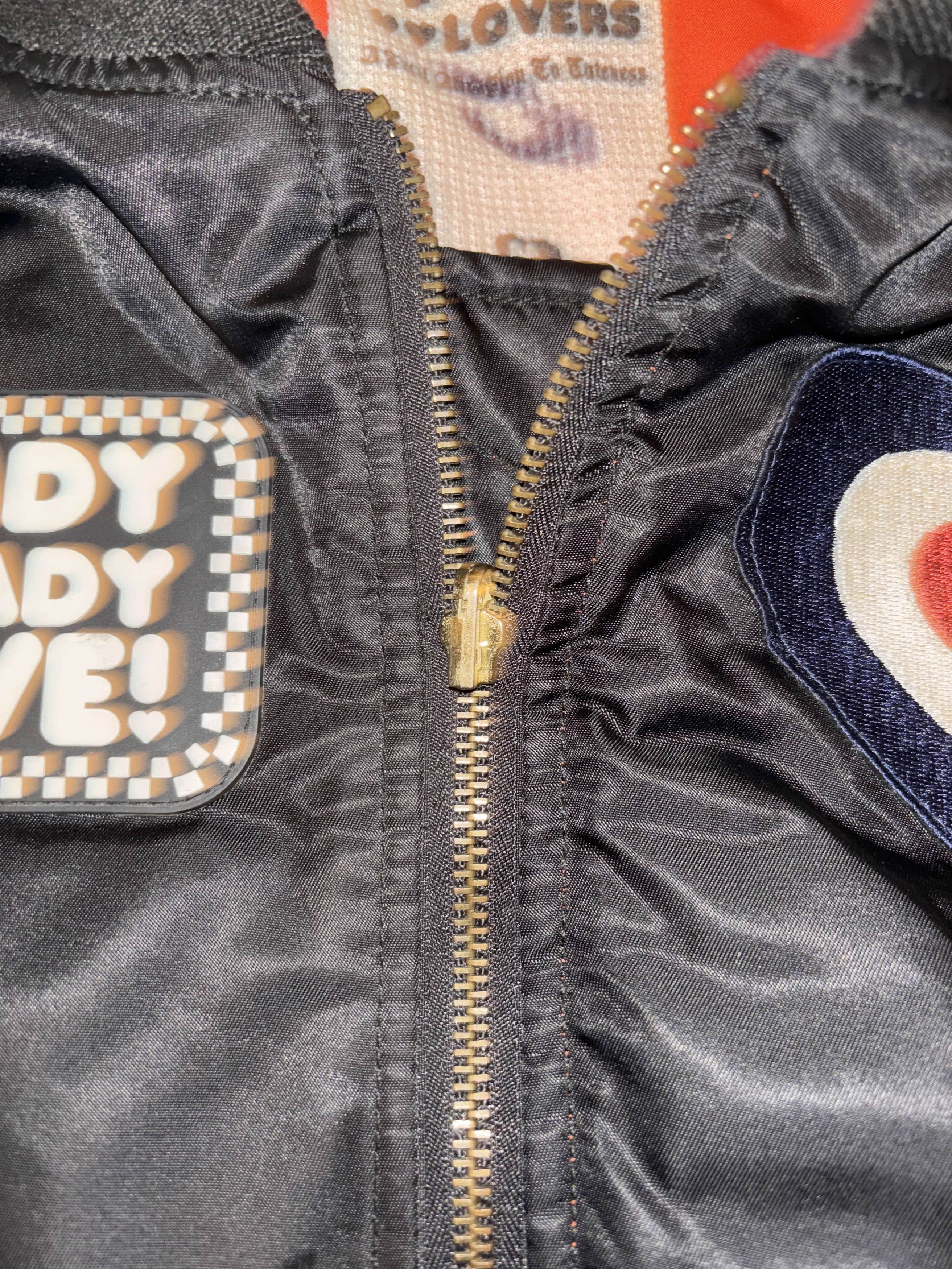 Japanese Brand Y2K Harajuku Lovers Bomber Jacket Size US S / EU 44-46 / 1 - 7 Thumbnail