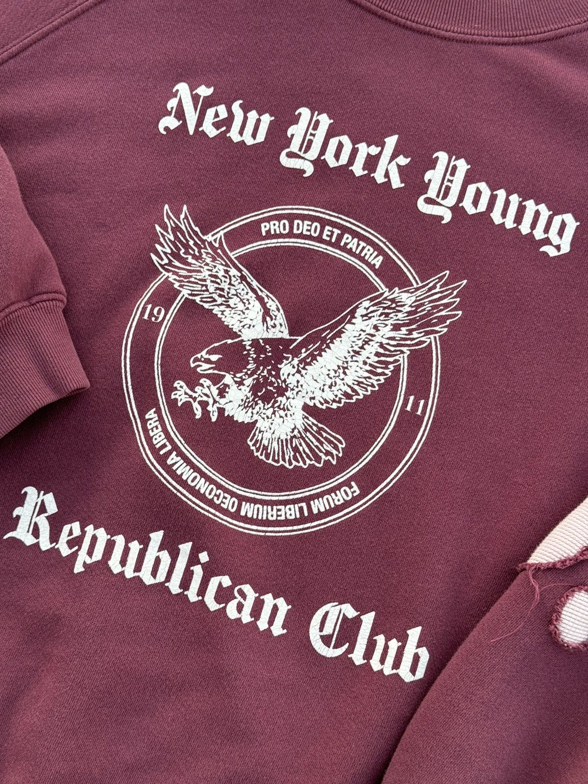 Enfants Riches Deprimes ENFANTS RICHES DEPRIMES NEW YORK YOUNG REPUBLICAN SWEATSHIRT Size US L / EU 52-54 / 3 - 4 Thumbnail
