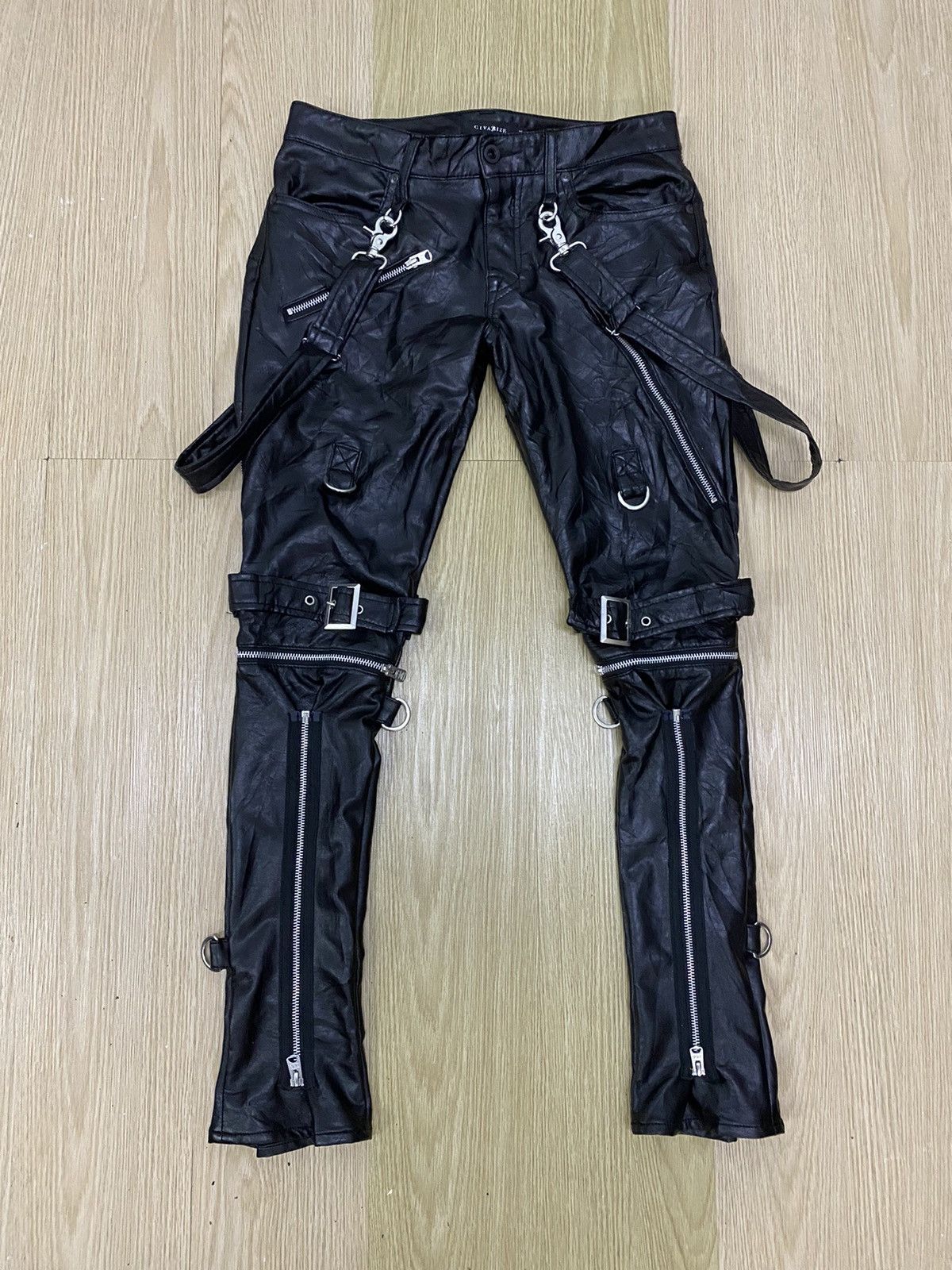 Seditionaries Civarize punk skinny bondage syntetic leather pants | Grailed