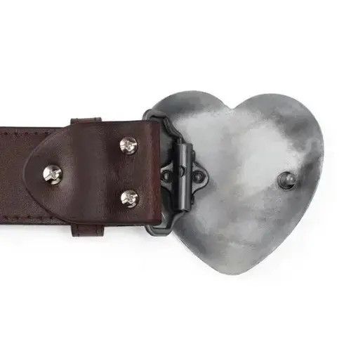 Other Heart Alloy Buckle Belt Size ONE SIZE - 4 Thumbnail