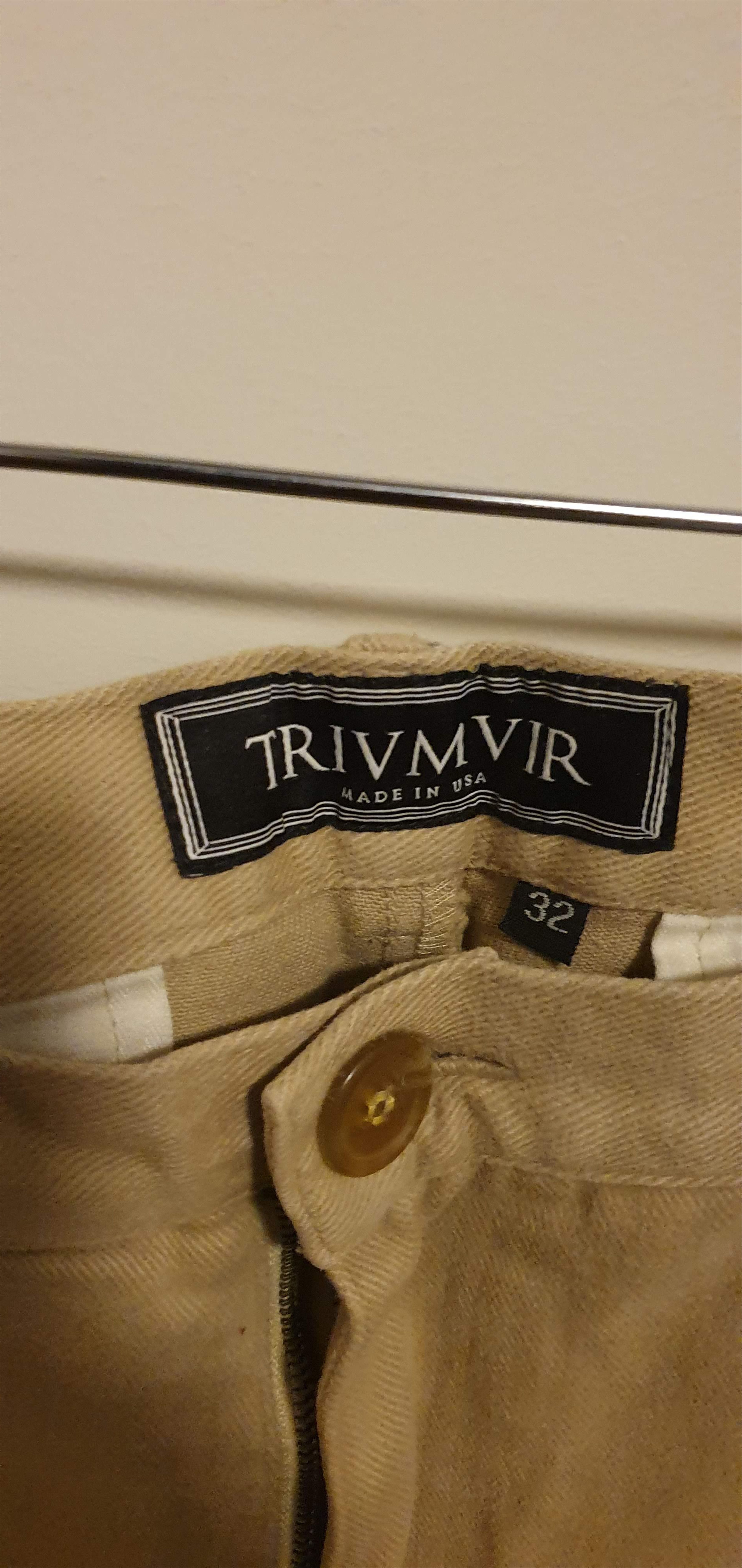 Triumvir ARCHIVAL "Crusader" Chino Pants - Made in USA Size US 32 / EU 48 - 2 Thumbnail