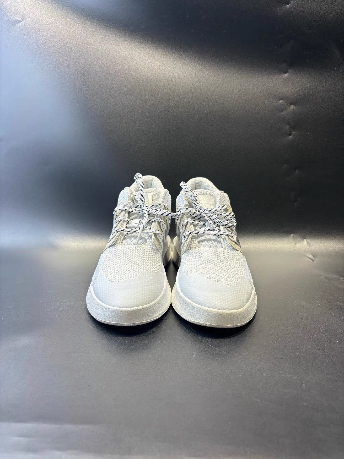 Adidas Adidas White Comfortable Versatile Running Shoes K36 Size US 9 / EU 42 - 2 Thumbnail