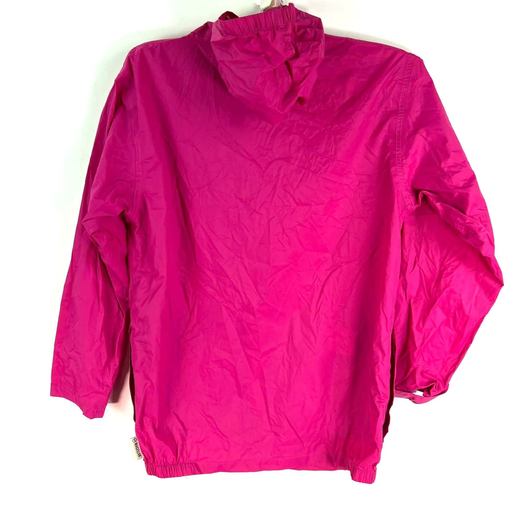 Vintage Magellan Women's Nylon Jacket L Pink Wind-Resistant Lightweight Activewear Size L / US 10 / IT 46 - 5 Thumbnail
