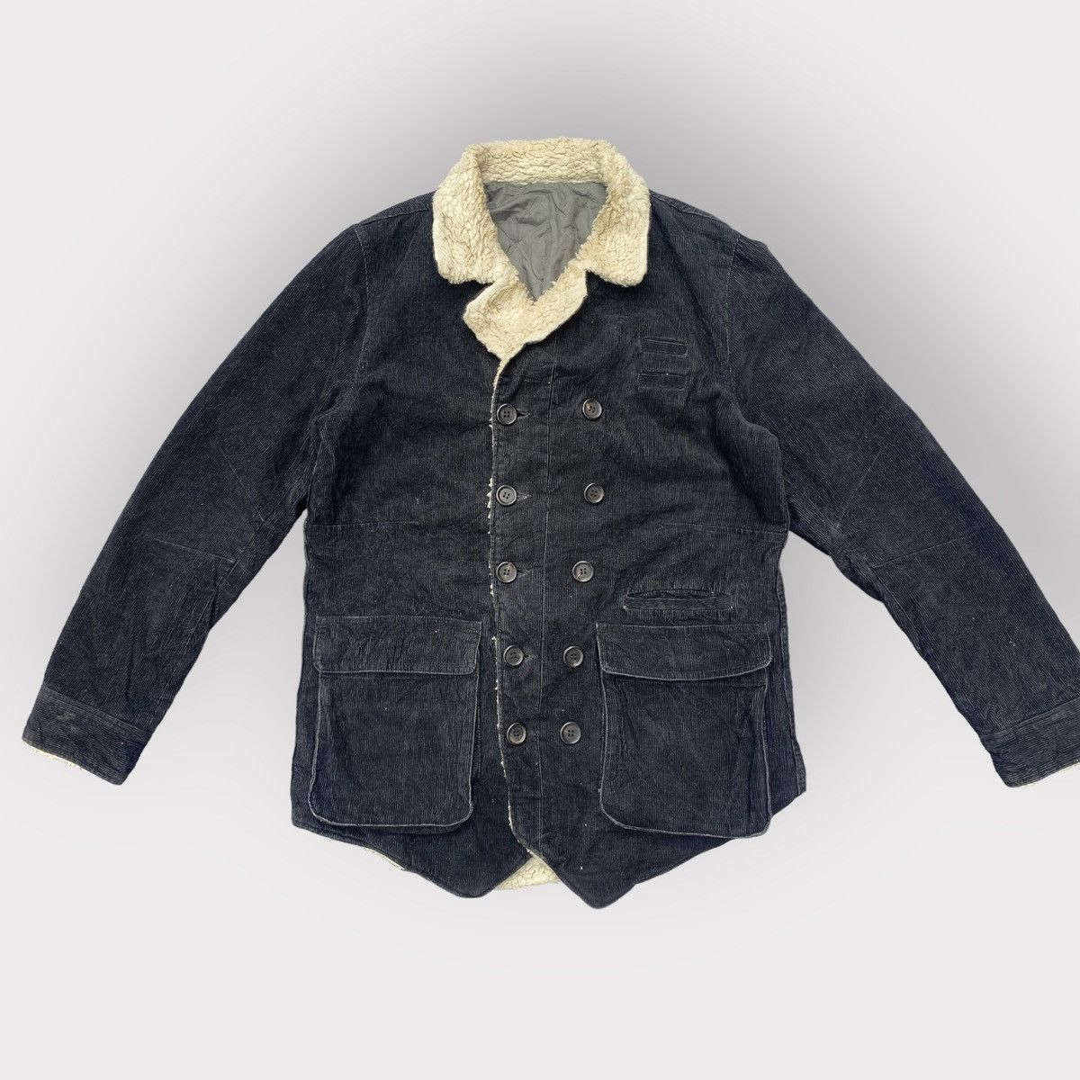 Undercover AW09 Earmuff Maniac Courduroy Shearling Jacket Size US M / EU 48-50 / 2 - 1 Thumbnail