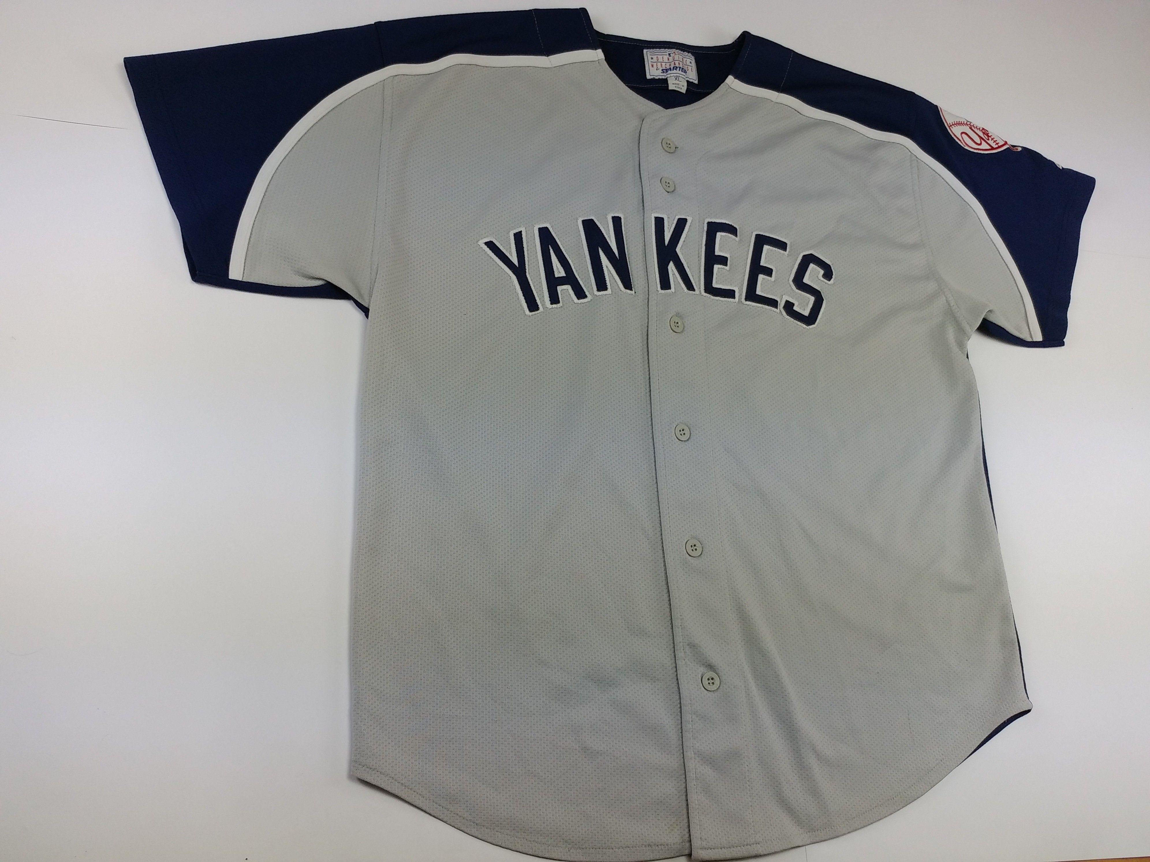 Starter MLB New York Yankees jersey, vintage baseball t-shirt 90s XL Size US XL / EU 56 / 4 - 3 Thumbnail