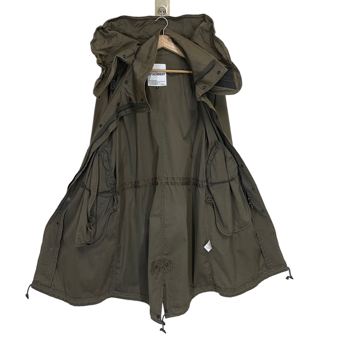 Attachment × Japanese Brand × Kazuyuki Kumagai Attachment Kazuyuki Kumagai Attachment Parka Hoodie Jacket Size US M / EU 48-50 / 2 - 17 Thumbnail