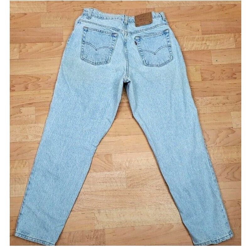 Levi's Levis 551 Jeans Womens 14 M High Waist Baggy Taper Leg Pants Size 36" / US 14 / IT 50 - 1 Thumbnail