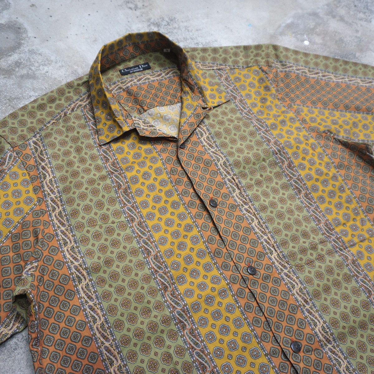 Christian Dior Monsieur Vintage Christian Dior Open collar shirt Size US M / EU 48-50 / 2 - 2 Thumbnail