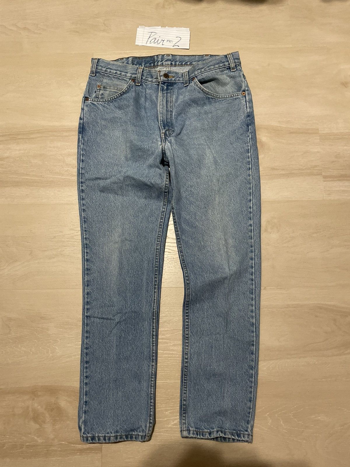 Levi's Levis Orange Tab Light Wash Denim 2 Size US 36 / EU 52 - 5 Thumbnail