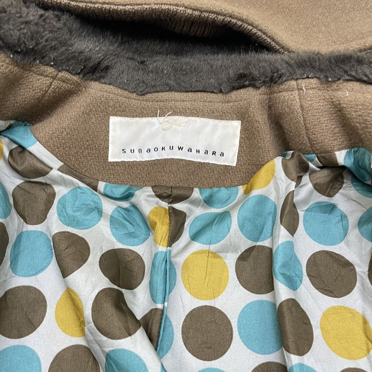 Issey Miyake × Sunao Kuwahara 💥Vintage SunaoKuwahara Asymmetrical Button Jacket Size S / US 4 / IT 40 - 6 Thumbnail