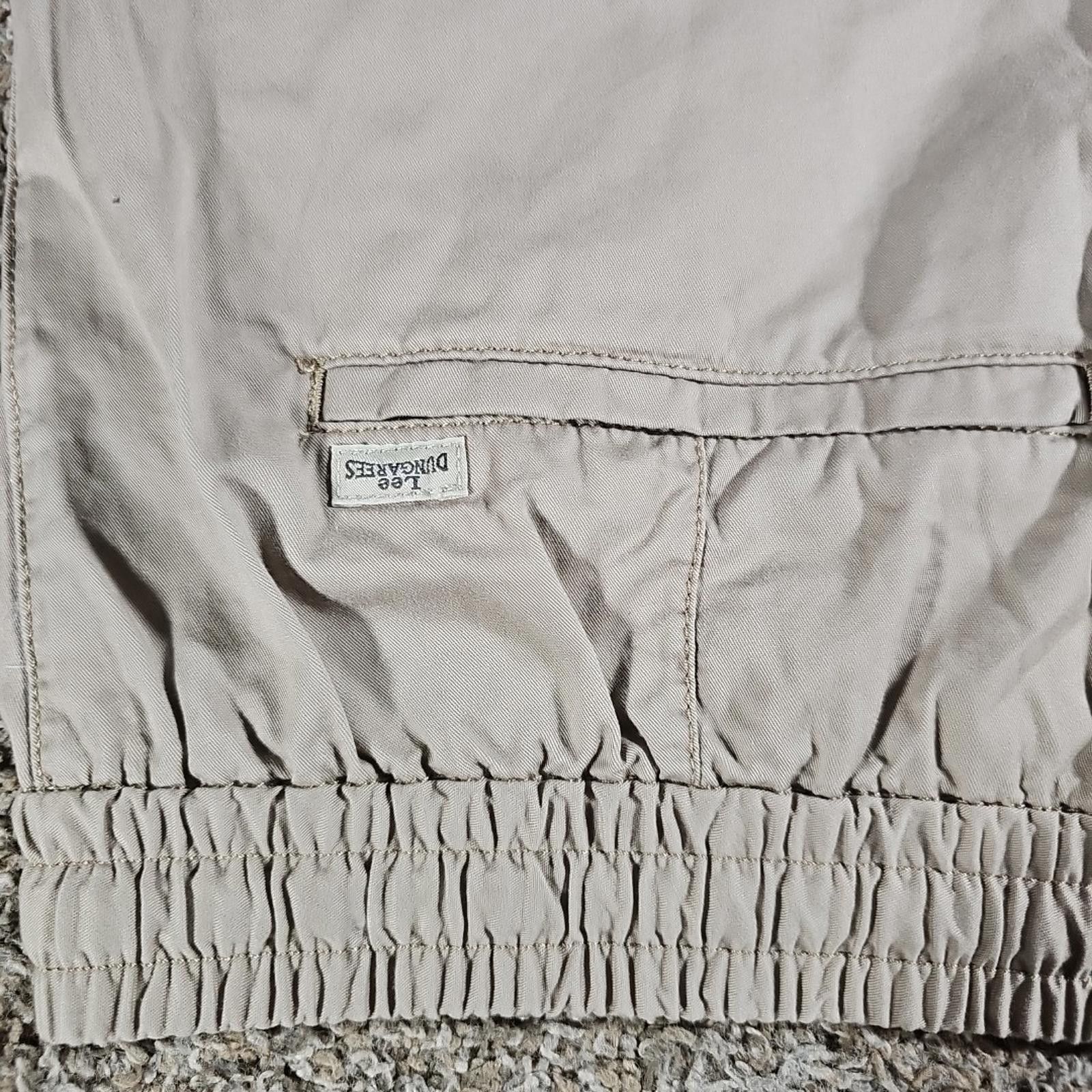 Lee Lee Dungarees Sz 34 Drawstring Shorts Size US 34 / EU 50 - 6 Thumbnail