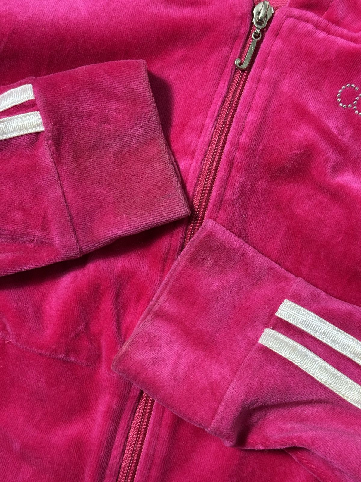 Juicy Couture VINTAGE VELOUR JUICY COUTURE ZIP UP HOODIE Size M / US 6-8 / IT 42-44 - 8 Thumbnail
