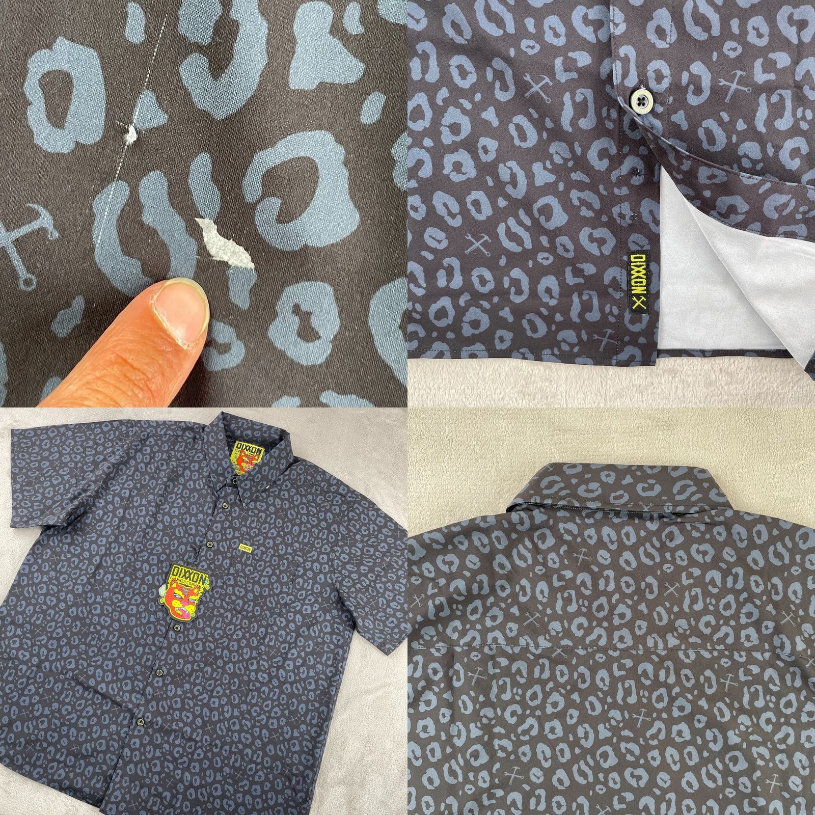 Vintage DIXXON Shirt Men 3X The Party Animal Short Sleeve Button-Up Black 3X Mens Party Animal Shirt Dollar Not Available Size US XXL / EU 58 / 5 - 8 Thumbnail