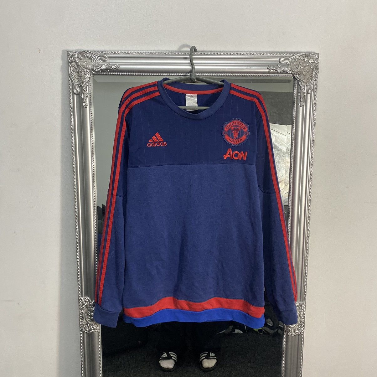 Adidas Adidas Manchester United Long sleeve Training jersey Size US L / EU 52-54 / 3 - 1 Thumbnail