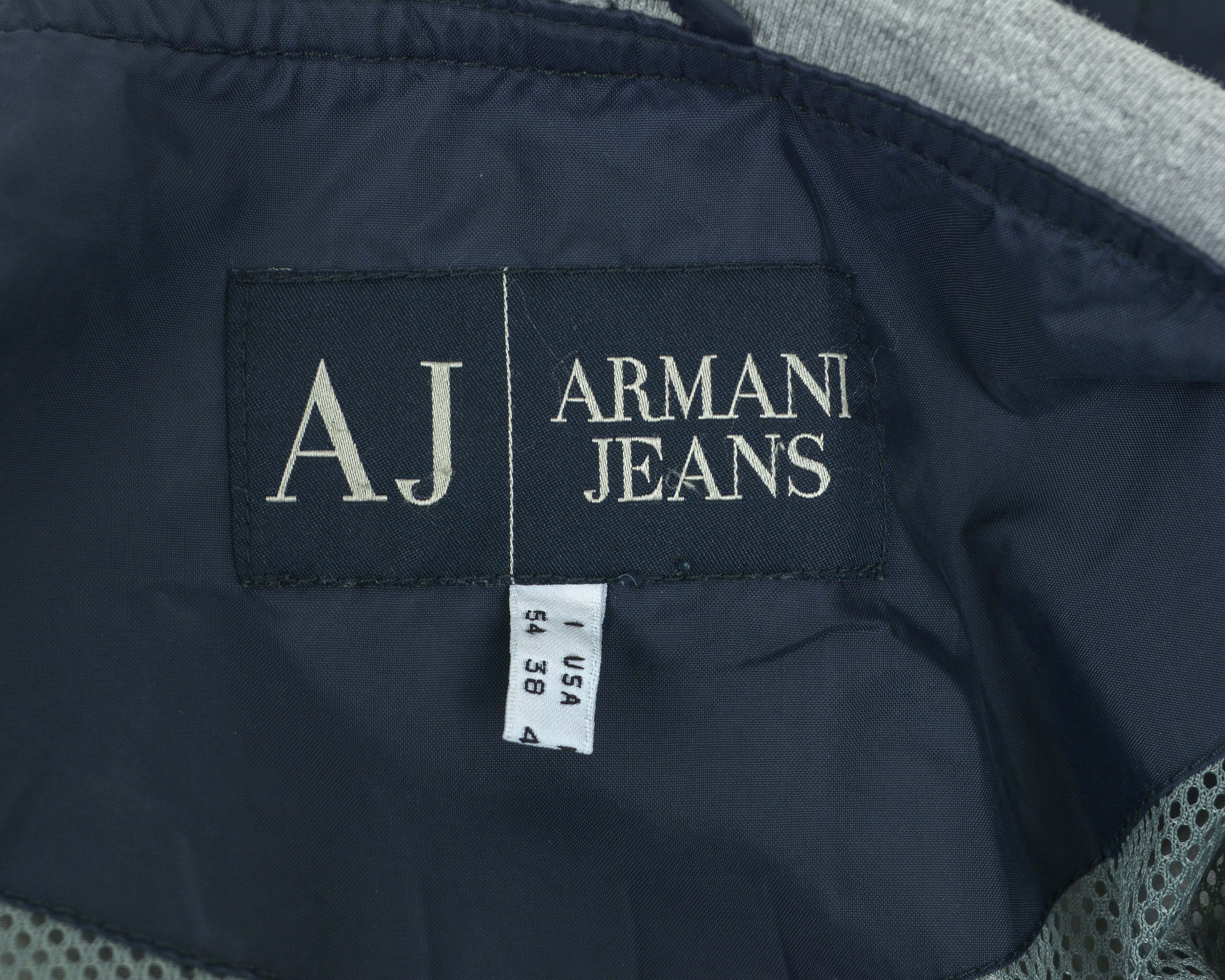 Armani ARMANI JEANS Snap Zip S Bomber Varsity College Jacket Coat Size US S / EU 44-46 / 1 - 7 Thumbnail