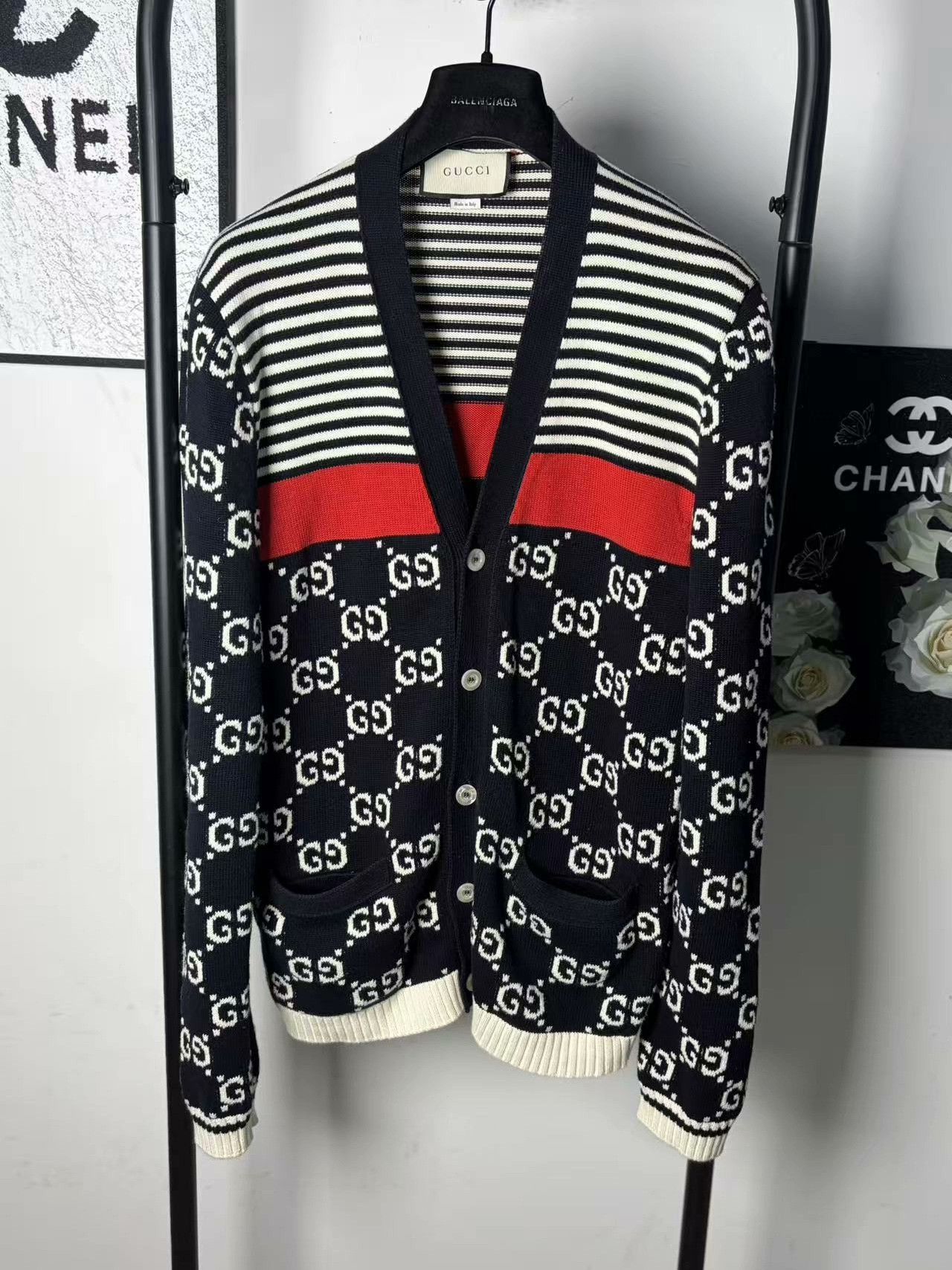 Gucci Gucci White Sweater m Men Size US M / EU 48-50 / 2 - 1 Thumbnail