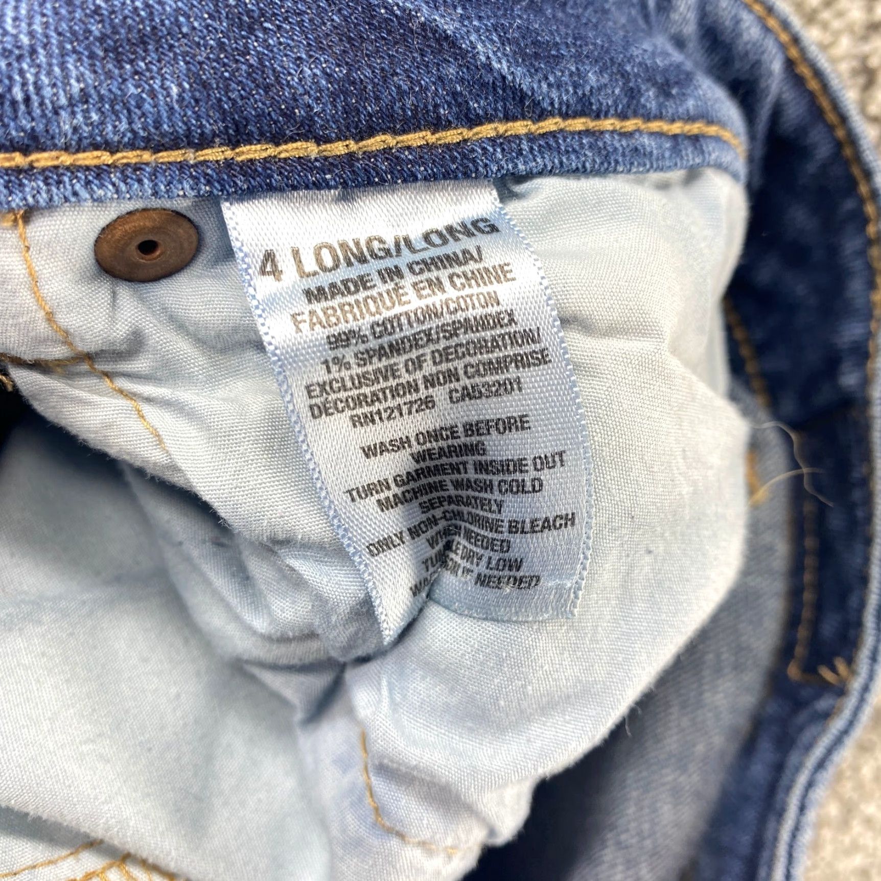 Vintage Aéropostale Jeans Women 4 Dark Blue Denim Low Rise Slim Skinny Stretch Fade Aero Jeans Size 27" / US 4 / IT 40 - 6 Thumbnail