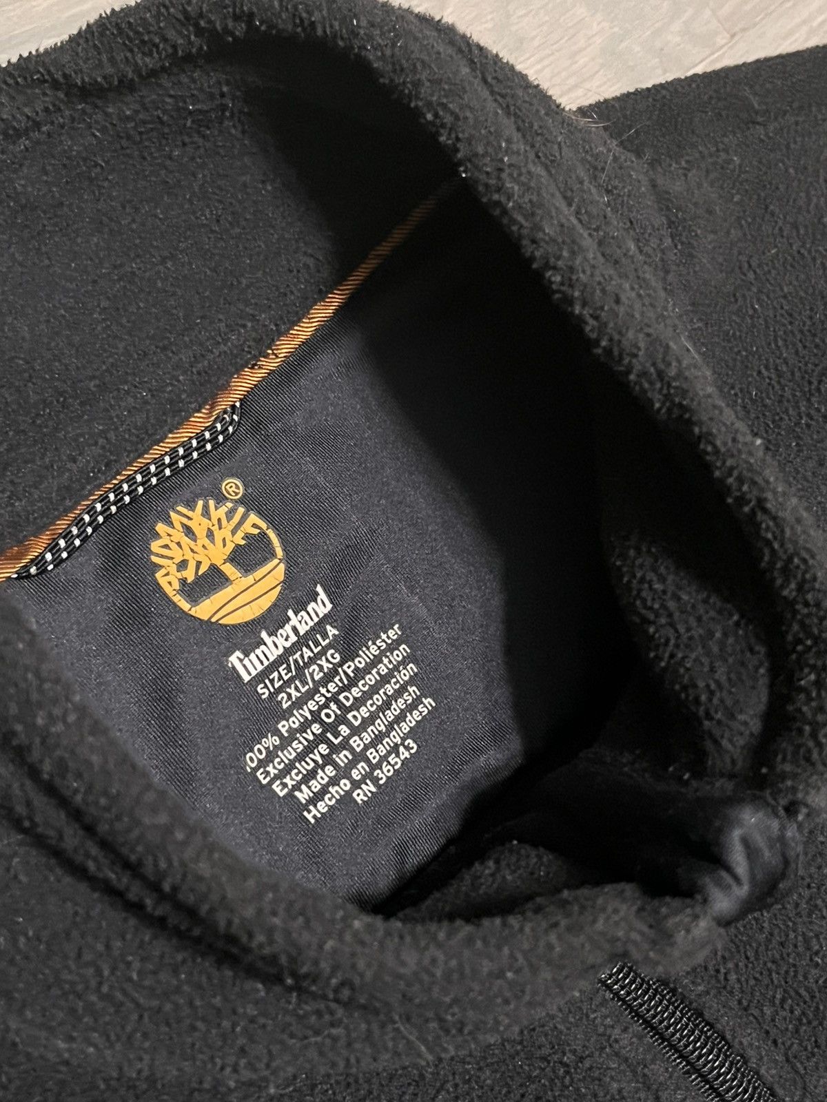 Timberland Timberland Zip Up Sweater Size US XL / EU 56 / 4 - 4 Thumbnail