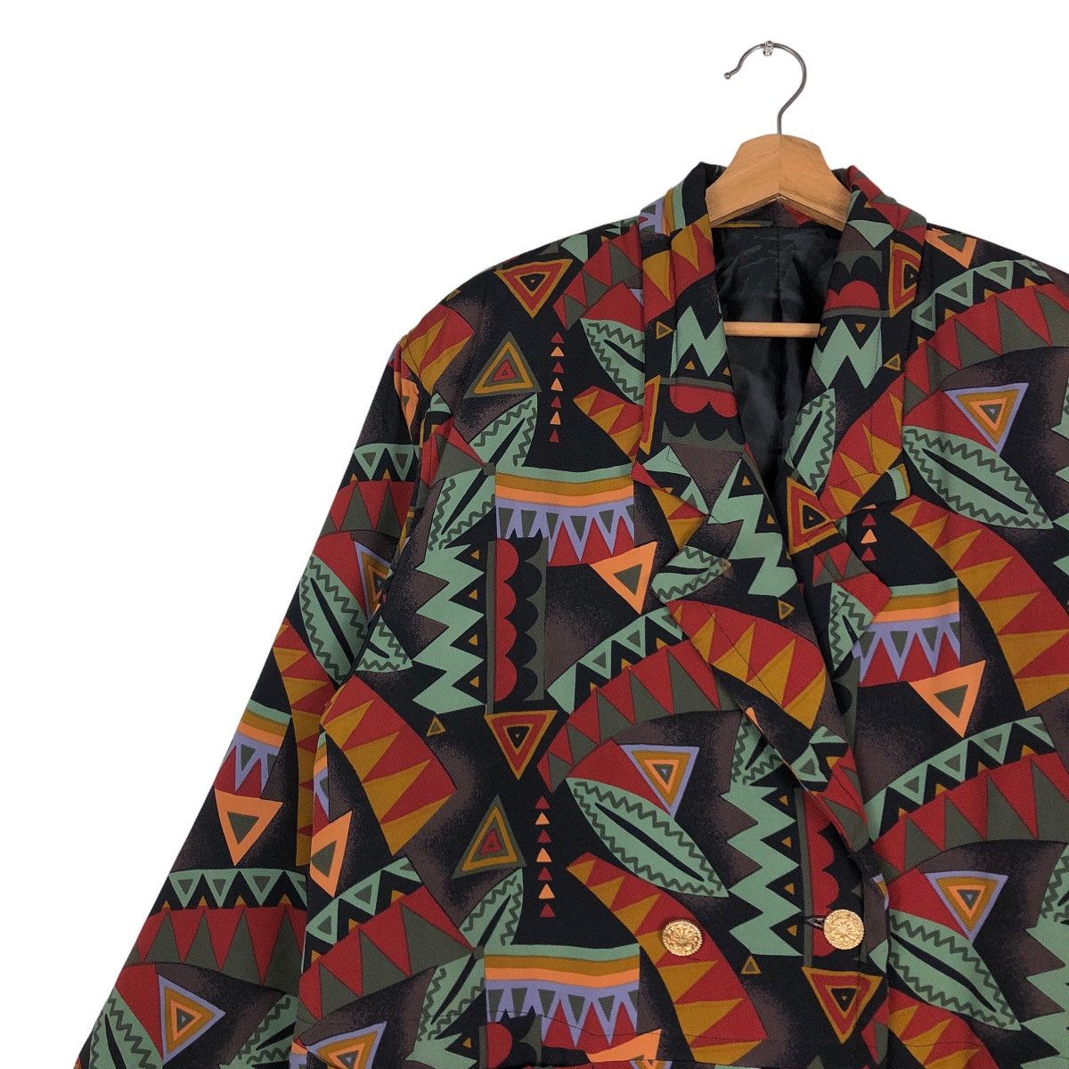 Japanese Brand 🔥Vintage Full Print Button Jacket Navajo Native Kapital Size US M / EU 48-50 / 2 - 7 Thumbnail