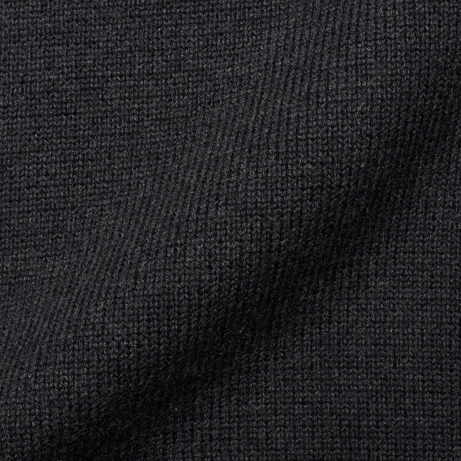 Fear of God FEAR OF GOD Heather Black Virgin Wool Knit Crewneck Sweater Size US L / EU 52-54 / 3 - 6 Thumbnail