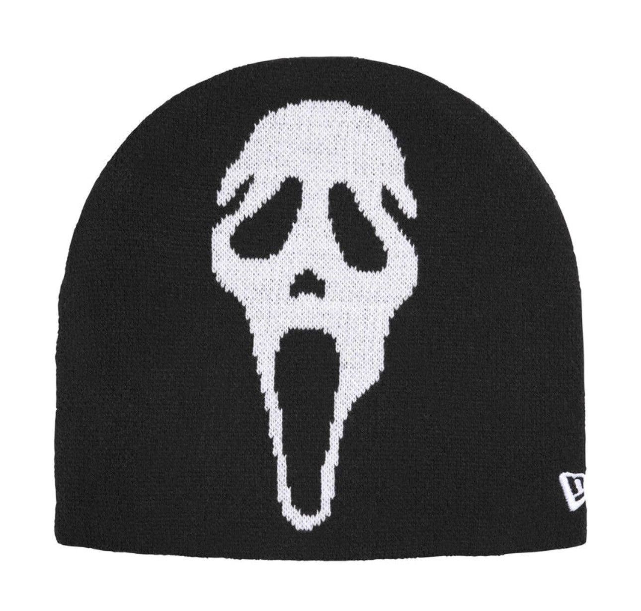 Supreme Supreme New Era GhostFace Beanie Hat Size ONE SIZE - 1 Thumbnail
