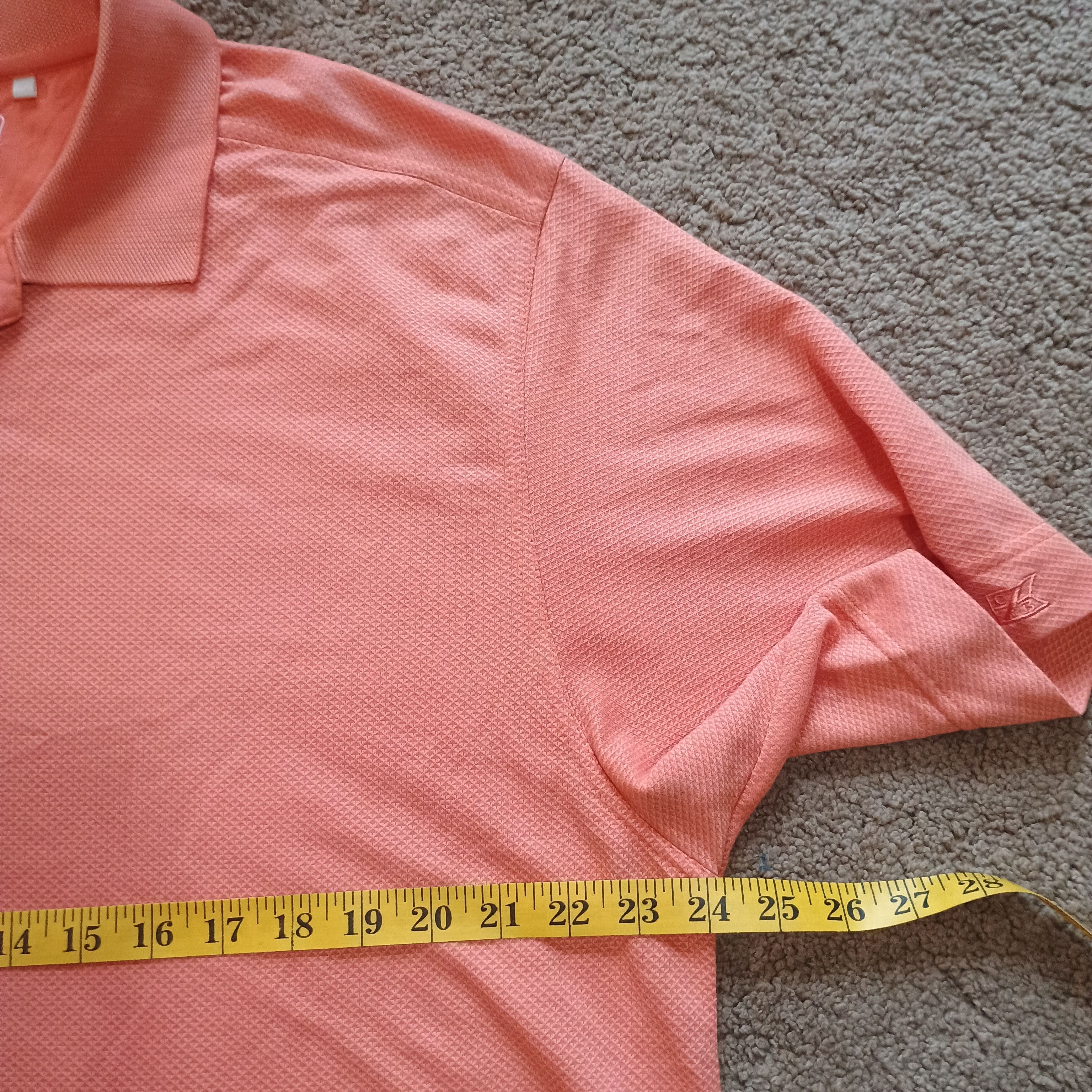 Cutter & Buck Cutter Buck Polo Mens L Peach Golf Performance Stretch Size US L / EU 52-54 / 3 - 4 Thumbnail
