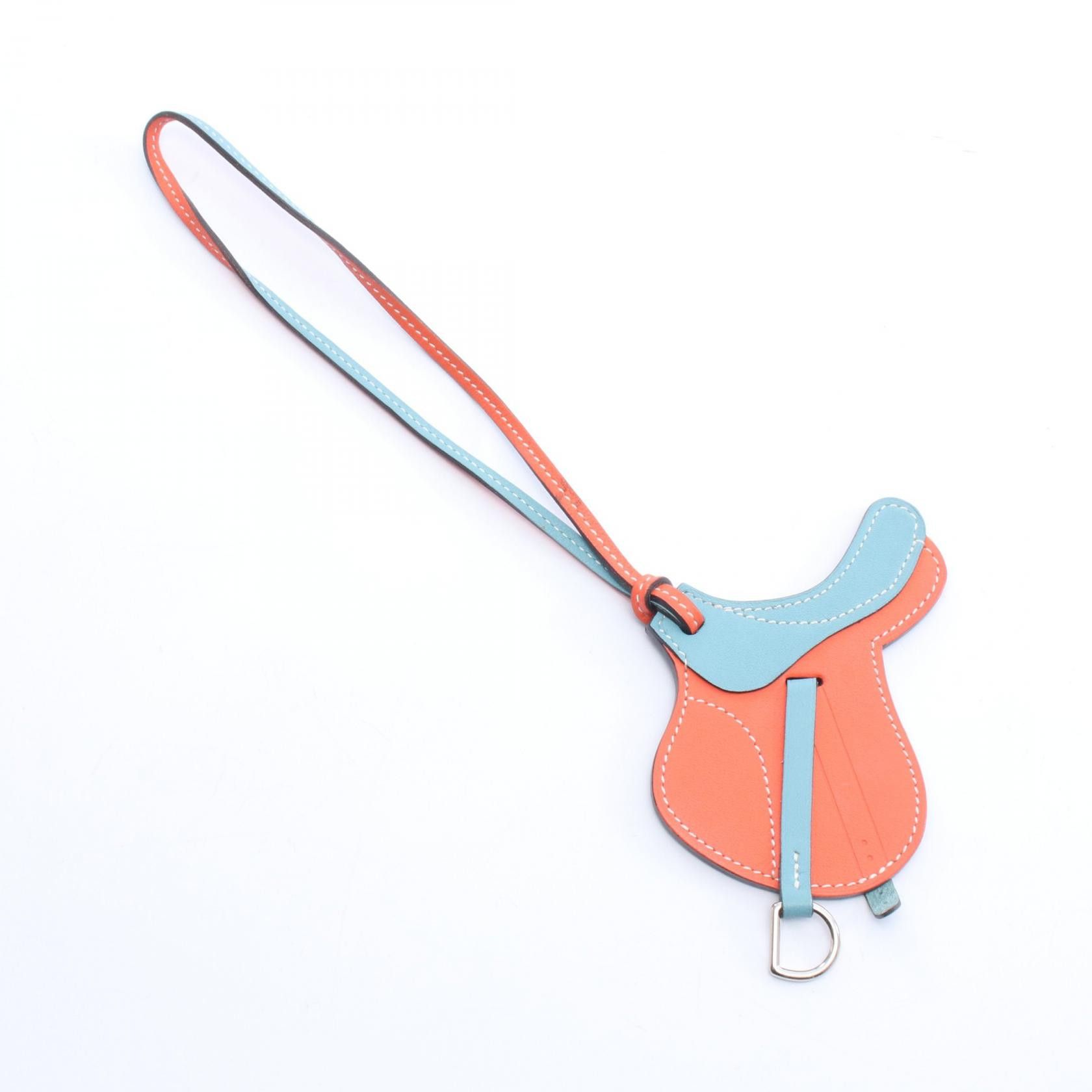 Hermes Hermes Hermes Paddock Sell Calf Leather Charm Leather Charm DUTY FREE for USA Size ONE SIZE - 1 Thumbnail
