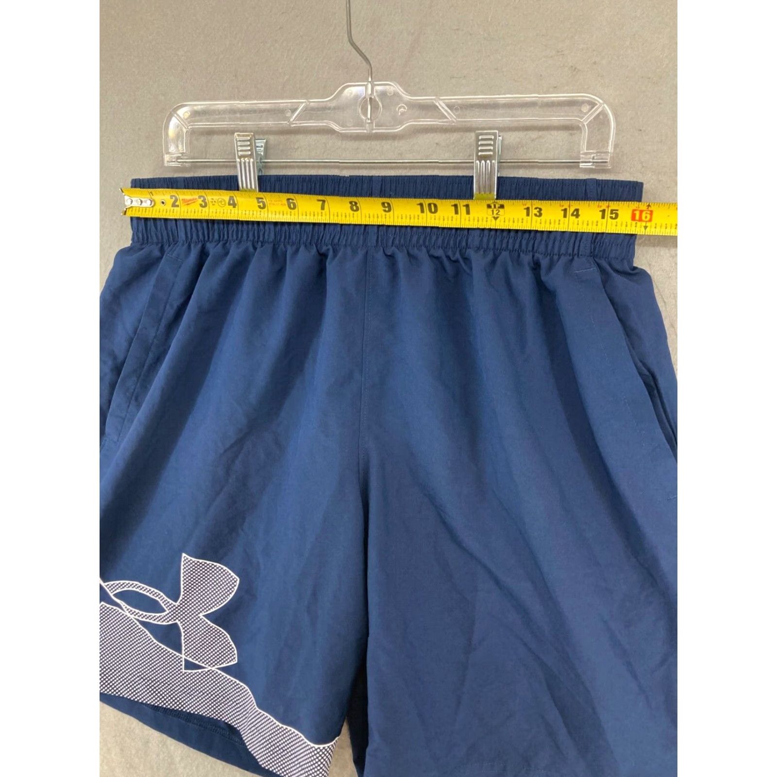 Under Armour Under Armour Mens Shorts Large Blue Athletic Size US 33 - 2 Thumbnail