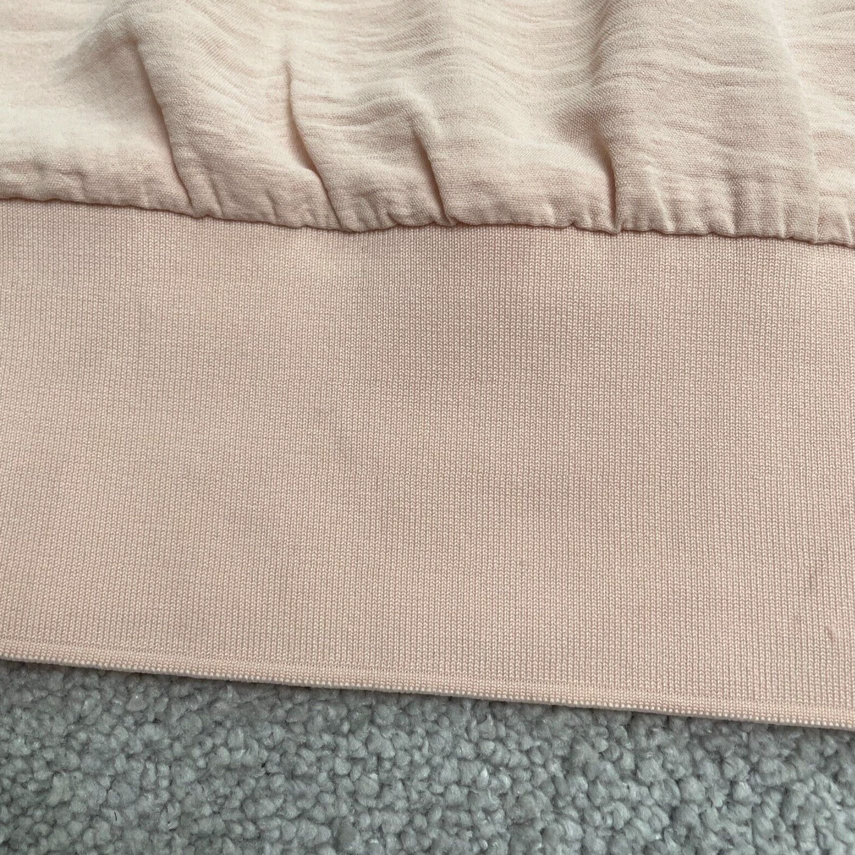 Calvin Klein Calvin Klein Blouse Womens XL Light Pink Sleeveless V-Neck Wrap Work Casual Size XL / US 12-14 / IT 48-50 - 5 Thumbnail